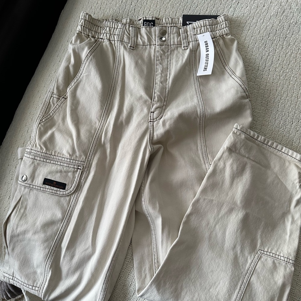 Beige Carpenter Urban Pants